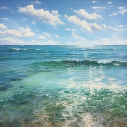 Eterno Abrazo: Ondas Oceánicas Armónicas - 101 Naturaleza