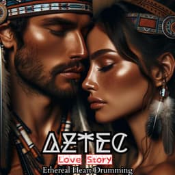Aztec Love Story: Heart Drumming Meditation, Mystical Soothing Ambient Music - Shamanic Drumming Consort
