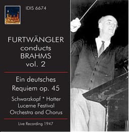 Furtwängler Conducts Brahms, Vol. 2 - Johannes Brahms