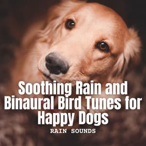 Rain Sounds: Soothing Rain and Binaural Bird Tunes for Happy Dogs - Rain relax