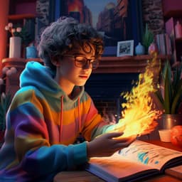 Acoustic Fire Rhythms: Study Efficiency Sonic Ballad - Ambient Study Zone