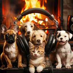 Pets in the Firelight: Calming Music - Christian Music Experience