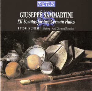 Sammartini: XII Sonatas for two German Flutes - Giuseppe Sammartini