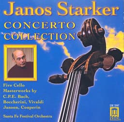 Cello Recital: Starker, Janos - Bach, C.P.E. Boccherini, L. / Vivaldi, A. Janson, J.-B.-A.-J. / Couperin, F. - János Starker