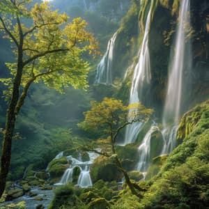 Ecos Del Agua: Pulso Rítmico De Los Ríos - Relajante Musica