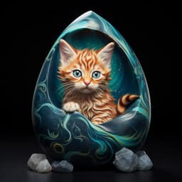 Cat's Binaural Waves: Harmony by the Sea - Deltachromatique