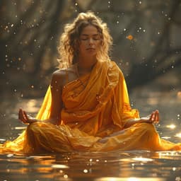 Práctica De Yoga Con Música Ambiental: Ecos Tranquilos De Om - Alma Yoga