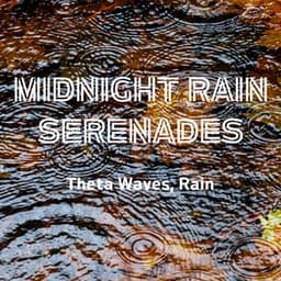 Midnight Rain Serenades: Theta Waves, Rain - Spirit Minds