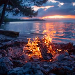 Sonidos Binaurales De Fuego Sereno Para Relajarse - Orquesta de Música Relajante