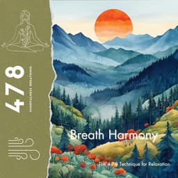 Breath Harmony: The 4-7-8 Technique for Relaxation - 478 Mindfulness Breathing