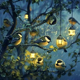 Misty Melody Flow: Rain with Binaural Birds in Nature - 78 72 Hz - Binaural Reality