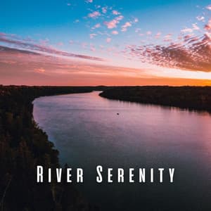 River Serenity: Bird's Tone with Waterfalls for Relaxation and Meditation - Meditation King