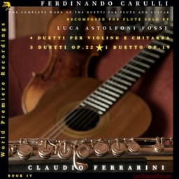 Ferdinando Carulli: 3 Duetti, Op. 22, & 1 Duetto Op. 19 - Book IV - Ferdinando Carulli