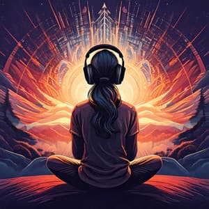 Lofi Meditation Layers: Balanced Soundscapes - Binaural Beats Brainwave Entrainment