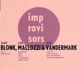 Blonk, Mallozzi & Vandermark - Jaap Blonk