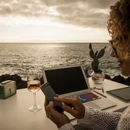 Work by the Sea: Relaxing Music Ocean - Ocean Sounds FX