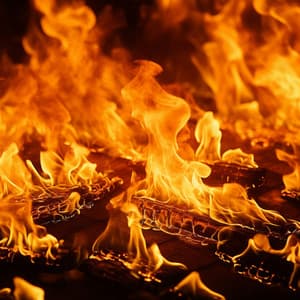 Melodías De Las Brasas: El Fuego De La Tranquilidad - Toque de la naturaleza