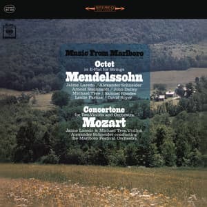 Mendelssohn: Octet in E-Flat for Strings - Mozart: Concertone for 2 Violins and Orchestra - Jaime Laredo