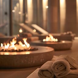 Resplandor Del Fuego: Sonidos Relajantes Para El Spa - Relajante Spa Zen