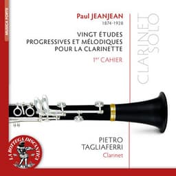 Jeanjean: Vingt études progressives et mélodiques pour la clarinette, vol. 1 - Paul Jeanjean