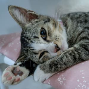 Fluid Paws and Pianos: Harmony for Restful Cats - Piano Cat