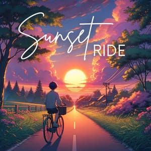 Sunset Ride: Easygoing Sounds for Your Journey - Lofi Gaming
