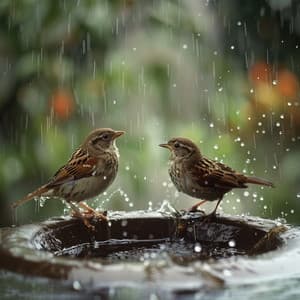 Soothing Binaural Nature Rain and Birds for Relaxation - Liquid Planet Recordings