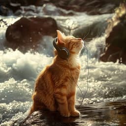 Quiet Stream: Cats Soothing Melodies - Kitten Music