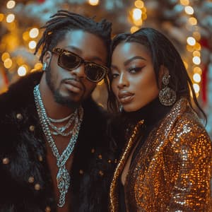 Papa Noël Passe Par la Cheminée - African Spirit