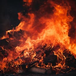 Resonancia Relajante De Las Brasas: Música Del Fuego - Ruido de polvo puro