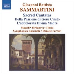 Sammartini: Sacred Cantatas - Giovanni Battista Sammartini