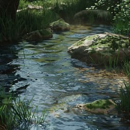 Binaural Beats and Water Sounds for Meditation Clarity - Meditation Music Library