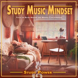 Study Music Mindset: Focus on Better Memory and Mindful Concentration - Study Power