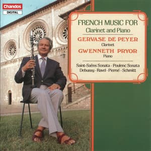 French Music For Clarinet & Piano - Gervase De Peyer