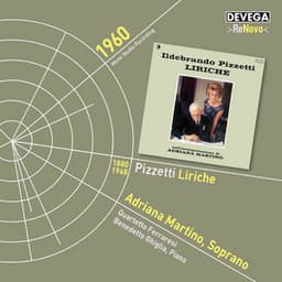 Pizzetti: Liriche - Ildebrando Pizzetti
