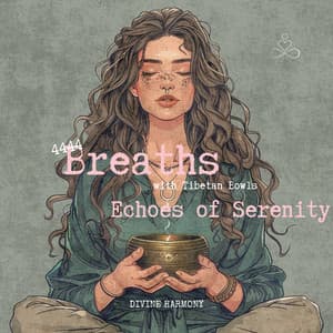 4444 Breaths with Tibetan Bowls: Echoes of Serenity - Divine Harmony