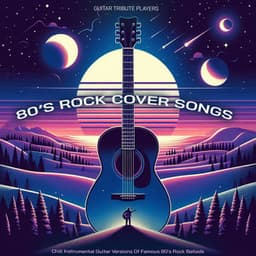 80's Rock Cover Songs - Chill Instrumental Guitar Versions Of Famous 80's Rock Ballads - Guitar Tribute Players