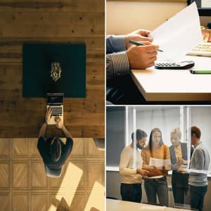 Music for Boring Tasks - Trumpet, Alto Sax and Tenor Sax - Happy Playlisted Music