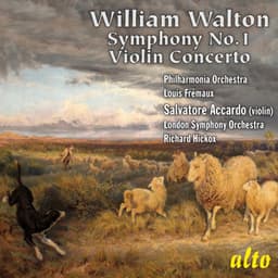 Walton: Symphony No. 1; Violin Concerto in B minor - William Walton