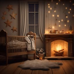 Baby's Fiery Lullaby: Harmony in Flames - Night Sounds