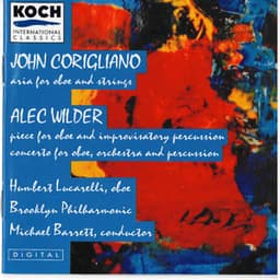Lucarelli, Humbert - Music For Oboe & Orchestra By Barlow, Wilder, Corigliano, Bloom - Bert Lucarelli Brooklyn Philharmonic