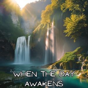 When the Day Awakens: Morning Meditation with Gentle Water Falls, for Calmness Through the Day - Calm Nature Oasis