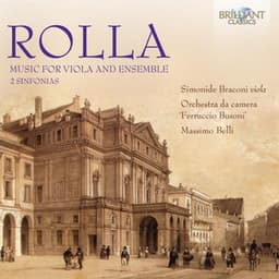 Rolla: Music for Viola and Ensemble 2 Sinfonias - Alessandro Rolla