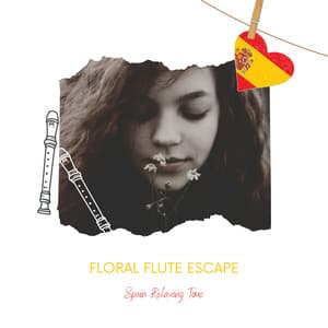 Floral Flute Escape: Restful Spanish Elixir of Echoes - Spain Relaxing Time