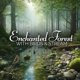 Enchanted Forest with Birds & Stream - Calm Nature Oasis