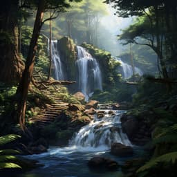 Nature's White Noise Reverie with Tranquil River - White Noise Therapy