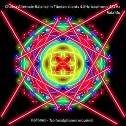 Chakra Alternate Balance in Tibetan Chants 4.5hz Isochronic 432hz - RafaMu