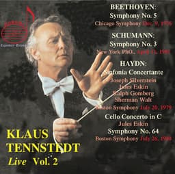 Klaus Tennstedt Live, Vol. 2 - New York Philharmonic