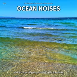 #001 Ocean Noises for Relaxation, Napping, Studying, Headache Relief - Beach Sounds