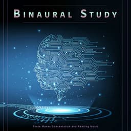 Binaural Study: Theta Waves Concentration and Reading Music - Binaural Beats Study Music